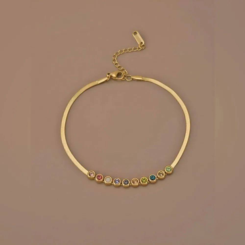 Diamond anklet N695